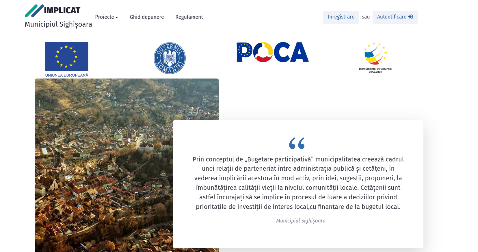 ETAPA DE PROPUNERI - BUGETARE PARTICIPATIVĂ